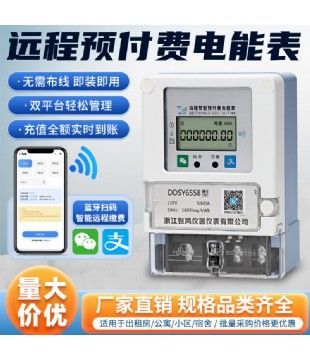 遠(yuǎn)程4G預(yù)付費電表